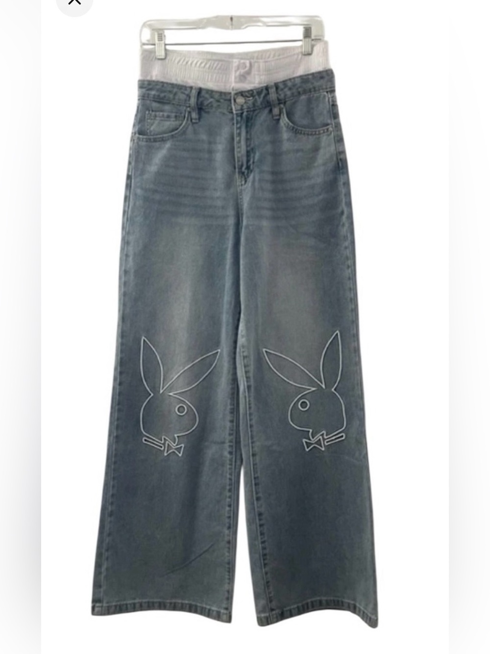 Playboy baggy wide leg jeans